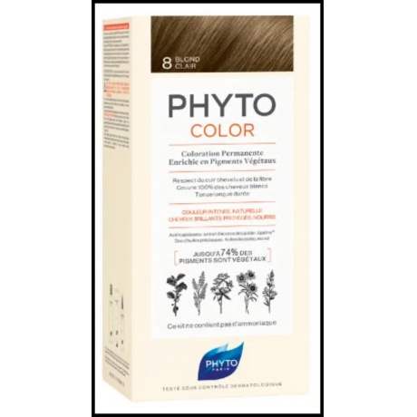Краска для волос Phytosolba Phyto Color Светлый блонд 8 - фото 1