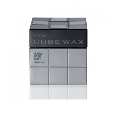 Воск для укладки волос Welcos Confume Cube Wax Ultra Hard Matt 80 г - фото 1