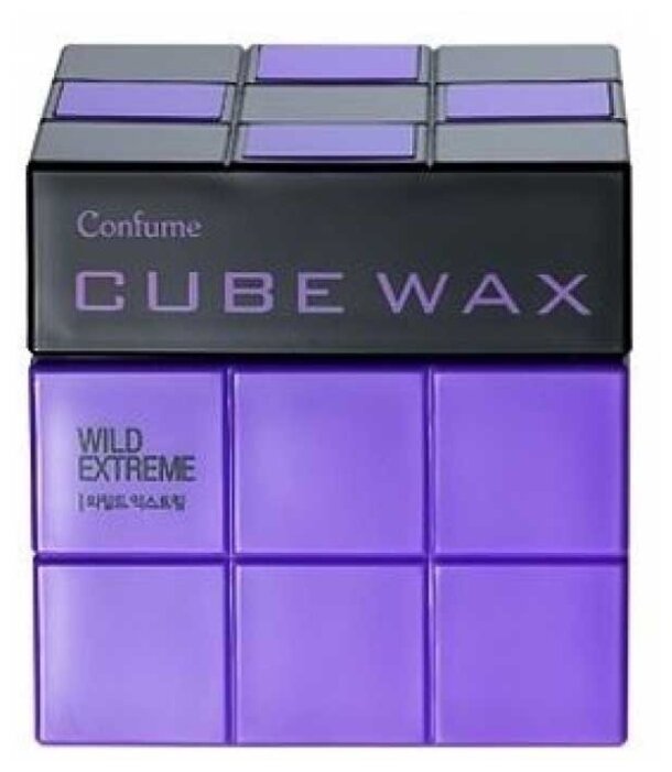 Воск для укладки волос Welcos Confume Cube Wax Wild Extreme 80 г