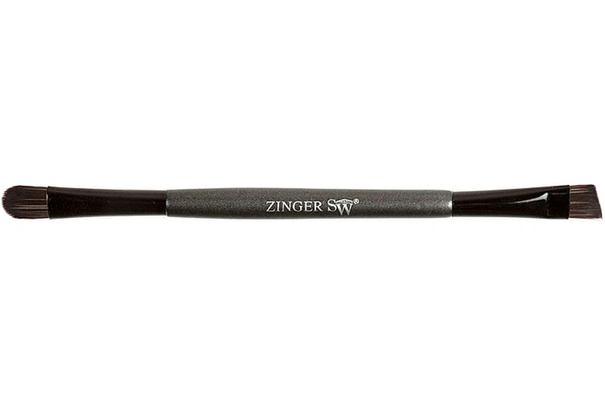 Комбинированная кисть для век 2-х стор Zinger DB9003