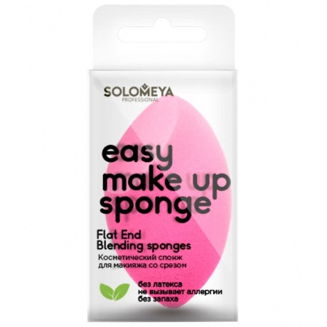 Solomeya Косметический спонж для макияжа со срезом Flat End Blending Sponge, 17 г - фото 5