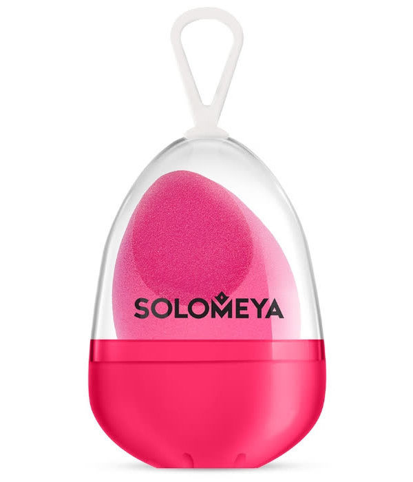 Solomeya Косметический спонж для макияжа со срезом Flat End Blending Sponge, 17 г