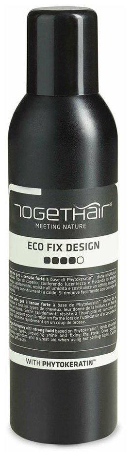 Лак-спрей Togethair ECO без газа сильной фиксации для укладки волос 250мл