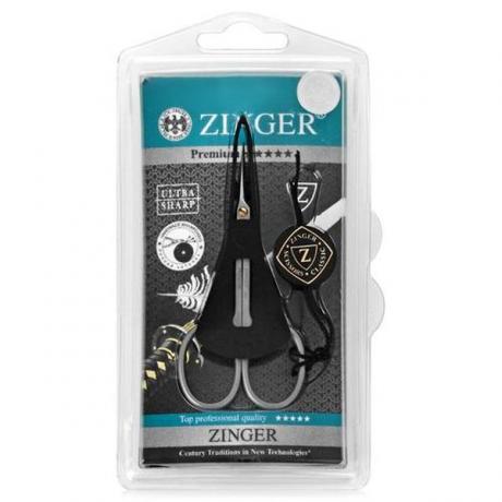 Ножницы для кутикулы Zinger Premium 1303-PB-SH-Salon, матовые, ручная заточка - фото 2