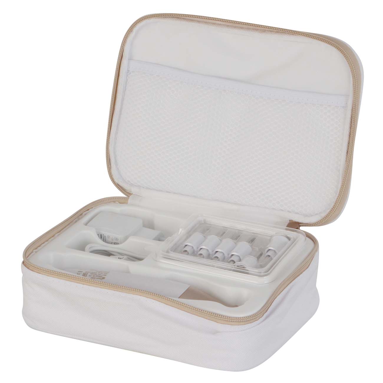 Маникюрно-педикюрный набор Beurer MP64 насадок в компл.:10шт белый прибор для маникюра или педикюра beurer mp64 белый