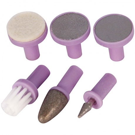 Маникюрно-педикюрный набор Lumme LU-2405 фиолетовый аметист - фото 3