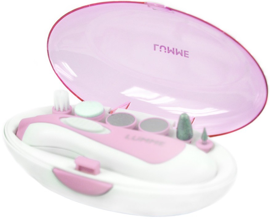 Прибор маникюрно-педикюрный Lumme LU-2405 розовый опал