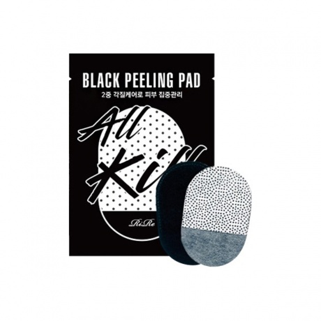 Пилинг-пады очищающие RiRe All Kill black Peeling Pad 6 г - фото 1