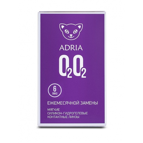 Контактные линзы Adria O2O2 (6 pack) R 14,2 D -1,00 6 шт - фото 2
