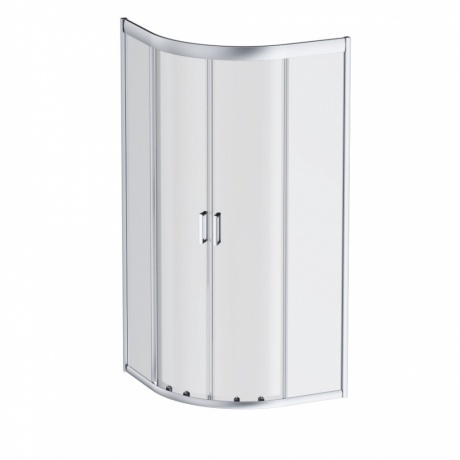 

Душевое ограждение AM.PM Gem W90G-401-080WT серебристый