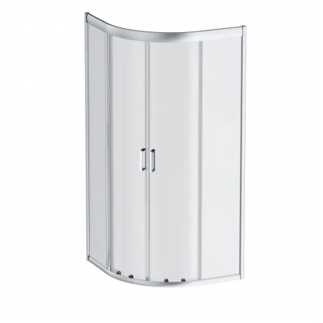 Душевое ограждение AM.PM Gem W90G-401-080WT серебристый