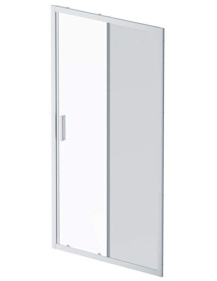 Дверь душевая 110х195 AM.PM Gem Solo W90G-110-1-195MG, стекло тонированное, профиль матовый хром, цвет тонированный