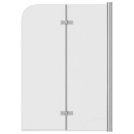 Шторка на ванну Teymi Anni 1400х1000, прозрачное стекло, профиль...