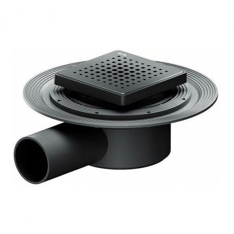 Трап для душа затв Cut Gradient 10см AMPM MasterFlow W01BD-P11-010-01BM черный 4590₽