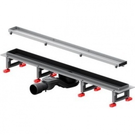 

Трап для душа AM.PM MasterFlow W01SCU1107004SB с затв. и реш. Tile сталь мат