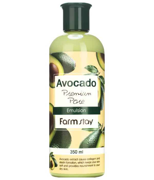 Антивозрастная эмульсия с экстрактом авокадо FarmStay Avocado Premium Pore Emulsion 350 мл