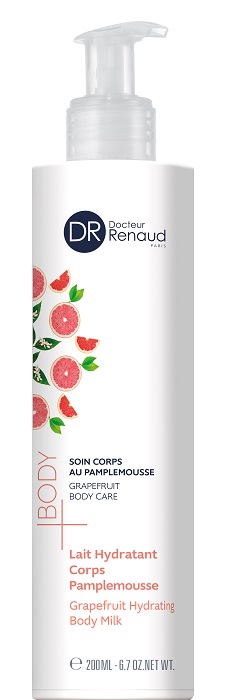 Молочко для тела увлажняющее DR RENAUD Grapefruit hydrating body milk, 200 мл