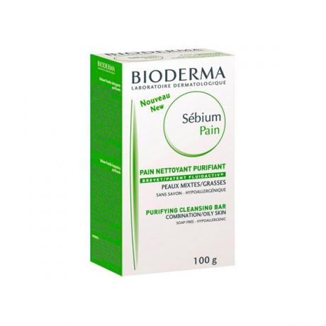 Мыло для лица и тела Bioderma Sebium, 100 г, для жирной и комбинированной кожи - фото 2