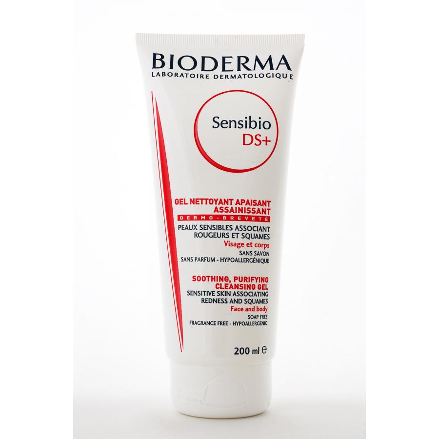 Очищающий гель для лица Bioderma Sensibio Сенсибио DS+, 200 мл, для чувствительной кожи
