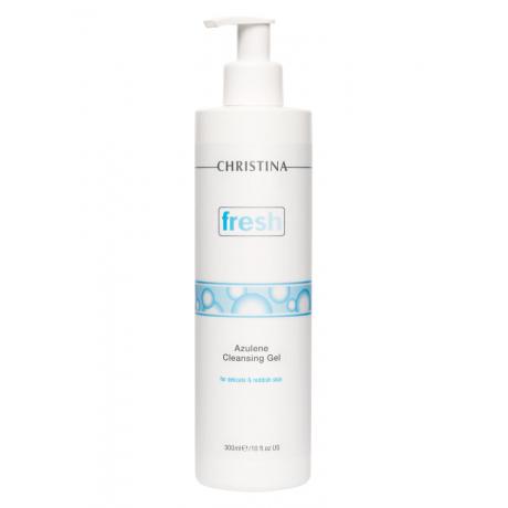 Азуленовое мыло для нормальной и сухой кожи Christina Fresh Azulene Cleansing Gel, 300 мл - фото 1