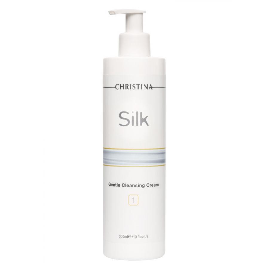 Нежный крем для очищения кожи Christina Silk Gentle Cleansing Cream, 300 мл