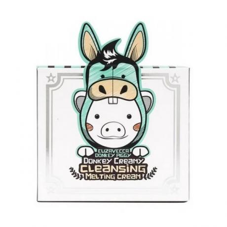 Крем для снятия макияжа Elizavecca Donkey Piggy Donkey Creamy Cleansing Melting Cream - фото 2