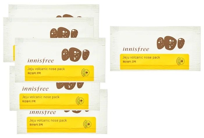 

Очищающая полоска для носа с вулканическим пеплом Innisfree Jeju Volcanic Nose Pack