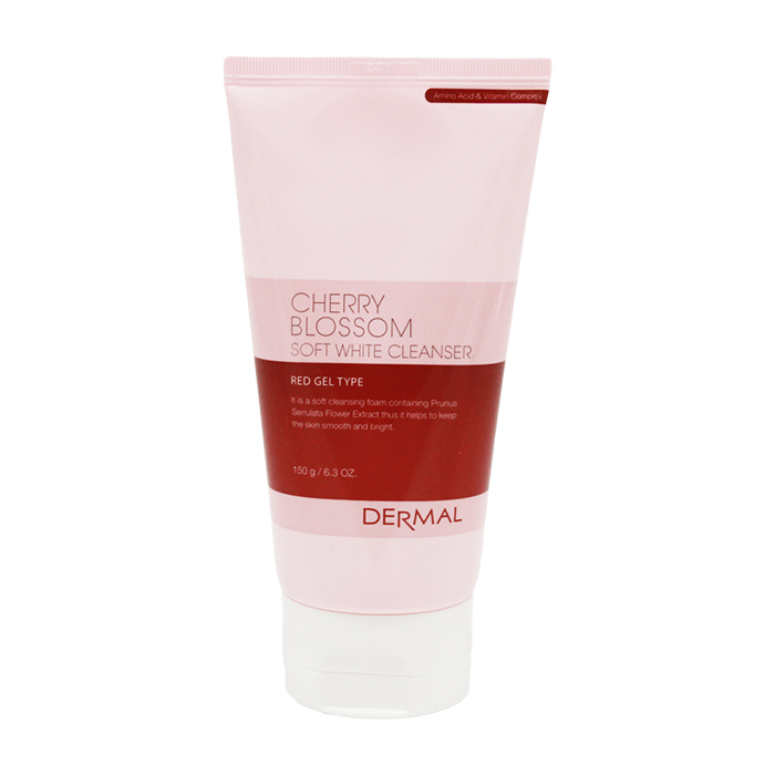 

Пенка для умывания Dermal Cherry Blossom Soft White Cleanser, 150 гр