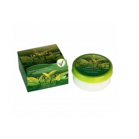 Крем для лица очищающий с экстрактом зеленого чая Premium Deoproce Clean &amp; Deep Green Tea Cleansing Cream 300g - фото 1