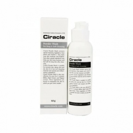 Пудра для умывания энзимная Ciracle Powder Wash For Deep &amp; Sof Cleansing 60гр - фото 1