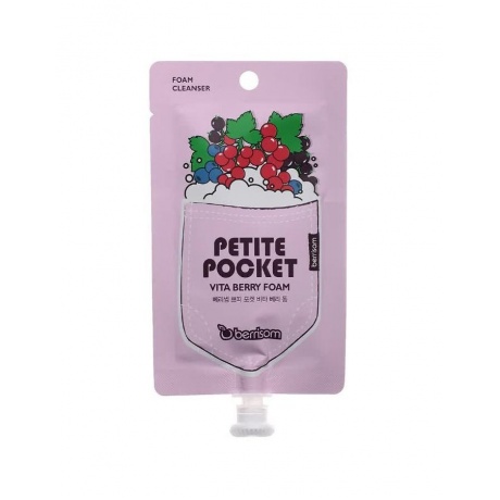 Пенка для умывания Petite Pocket vita berry foam 30гр - фото 1