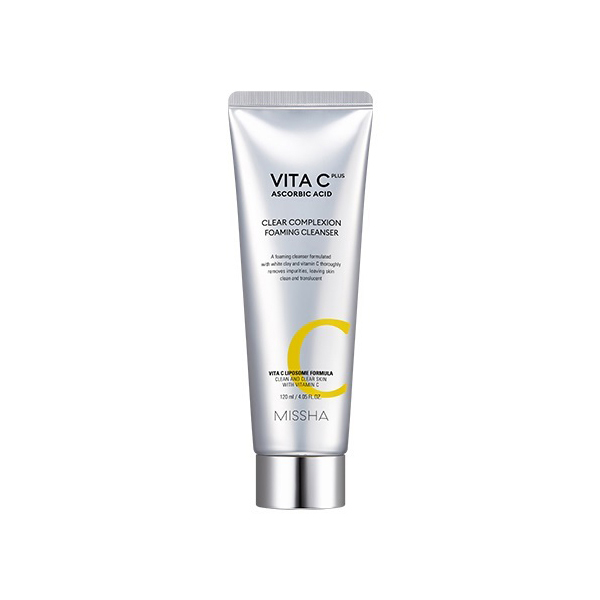 Очищающая пенка с витамином С для лица MISSHA Vita C Plus Clear Complexion Foaming Cleanser 120ml