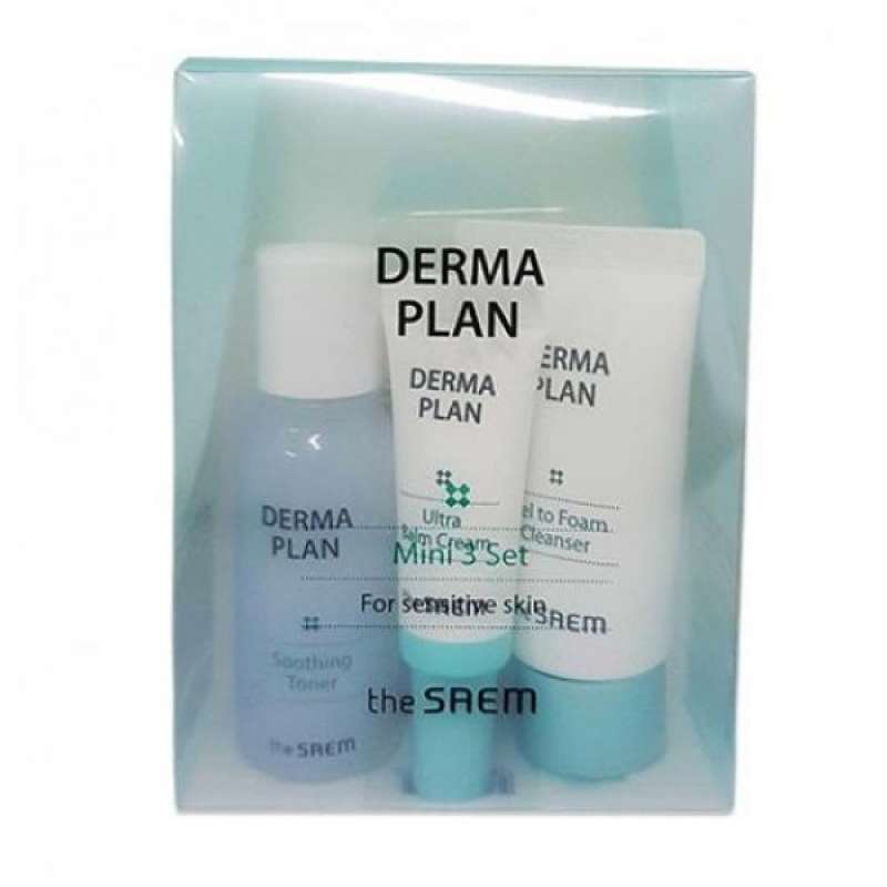 Набор для лица восстанавливающий Derma Plan Mini 3 Set