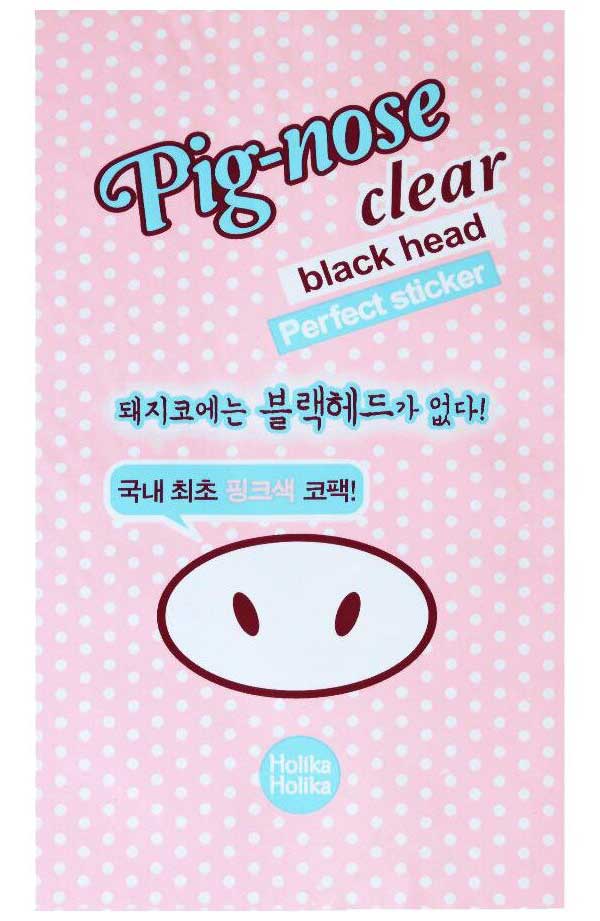 Очищающая полоска для носа Holika Holika Pig-nose Clear Black Head Perfect Sticker