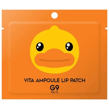 Патчи для губ G9SKIN B.Duck Vita Ampoule Lip Patch 3гр - фото 1