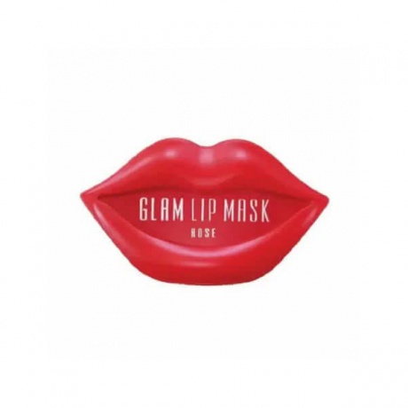 Маска-патч для губ BeauuGreen Hydrogel Glam Lip Mask - Rose 20шт - фото 1