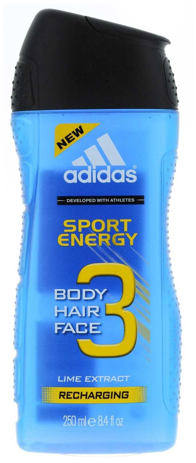 Гель для душа Adidas Shower Gel Male Sport energy 250мл