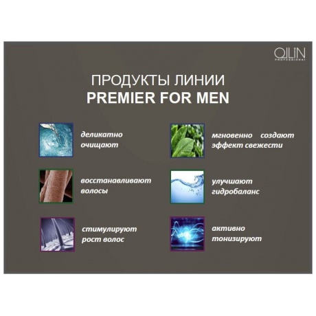 Шампунь для волос и тела Ollin Professional Premier For Men освежающий 250мл - фото 3