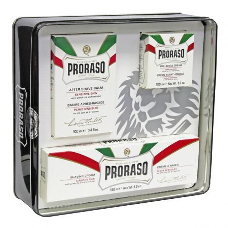 Набор для бритья Proraso Toccasana (крем до бр. 100 мл, крем/бр. 150 мл, бальзам после бр. 100 мл) - фото 5
