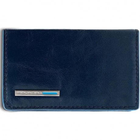 Чехол для визитных карт Piquadro Blue Square PP1263B2BLU2 синий натуркожа 7974₽
