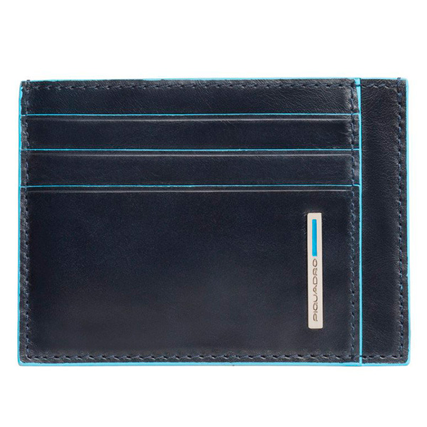 Чехол для кредитных карт Piquadro Blue Square PP2762B2R/BLU2 синий натур.кожа