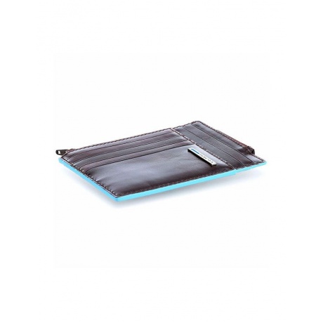 Чехол для кредитных карт Piquadro Blue Square PU1243B2R/MO коричневый натур.кожа - фото 4