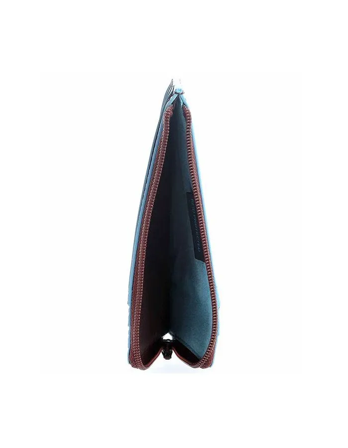 Чехол для кредитных карт Piquadro Blue Square PU1243B2R/MO коричневый натур.кожа - фото 5