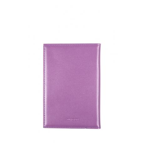 Обложка для паспорта Zinger Twin CPS-304-1, фиолетовая - фото 2