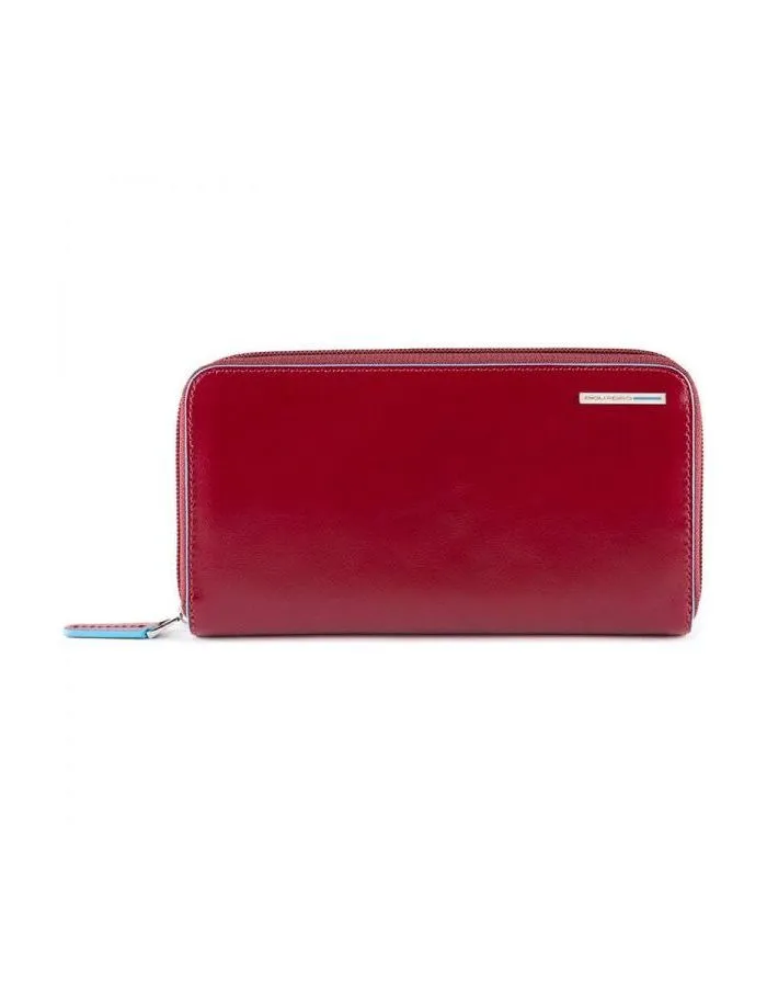 Кошелек женский Piquadro Blue Square PD1515B2R/R красный натур.кожа - фото 1