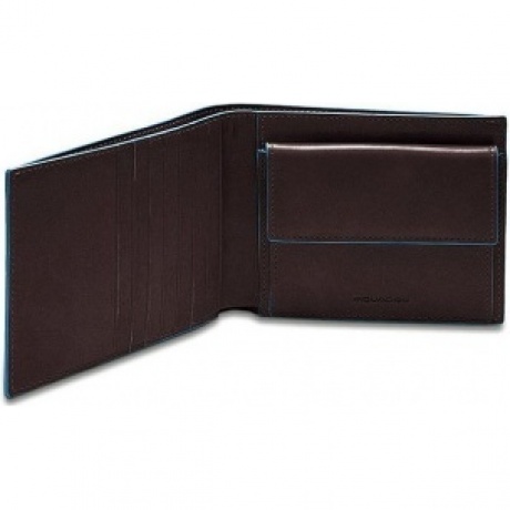Кошелек мужской Piquadro Blue Square PU1239B2R/MO коричневый натур.кожа - фото 2