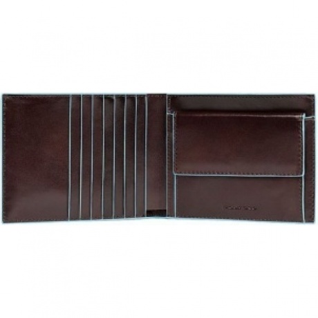Кошелек мужской Piquadro Blue Square PU1239B2R/MO коричневый натур.кожа - фото 3