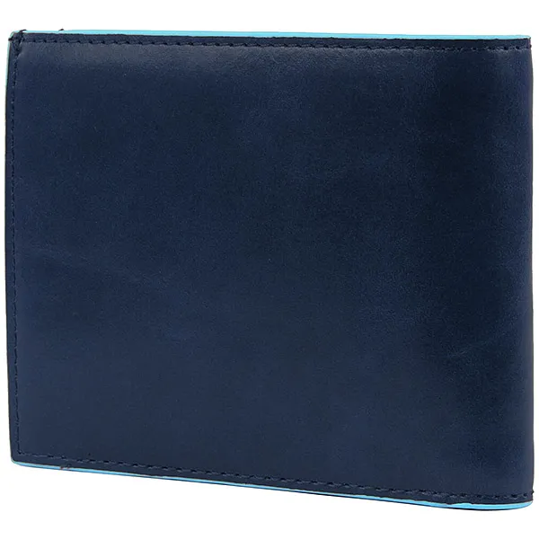 Кошелек мужской Piquadro Blue Square PU1240B2/BLU2 синий натур.кожа - фото 2