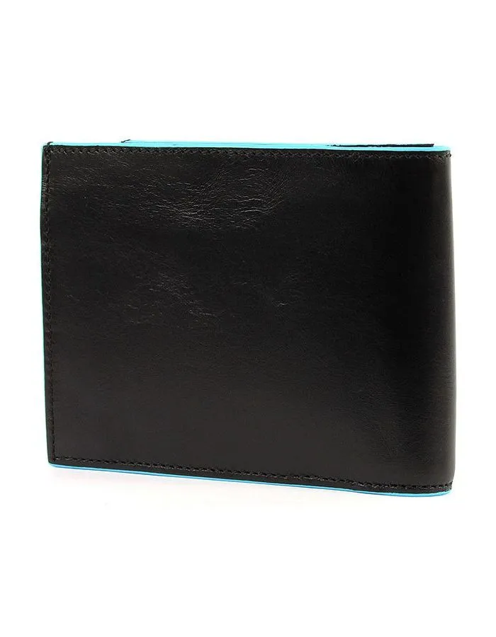 Кошелек мужской Piquadro Blue Square PU1240B2/N черный натур.кожа - фото 2