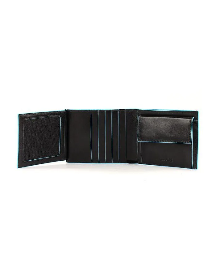 Кошелек мужской Piquadro Blue Square PU1240B2/N черный натур.кожа - фото 4